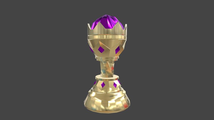 High&Bake_Trophy textures 3D Model