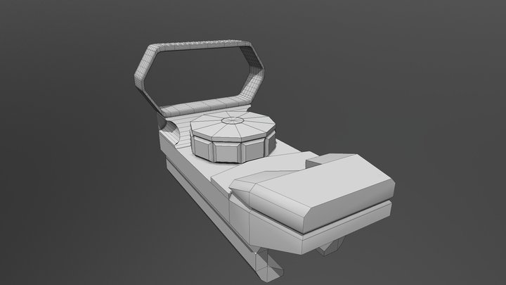 HP Red Dot (Fixed) 3D Model