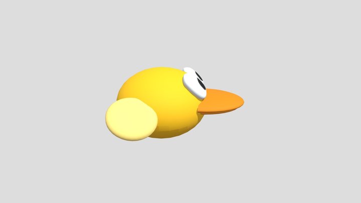 Flappy Bird 3D Model