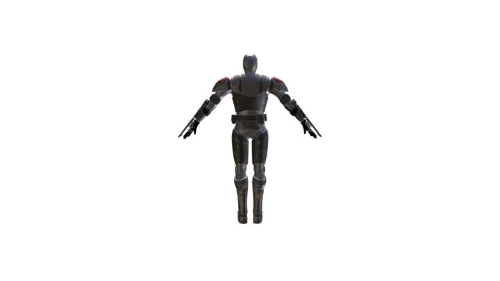 Sith Trooper Knife Warrior 3D Model