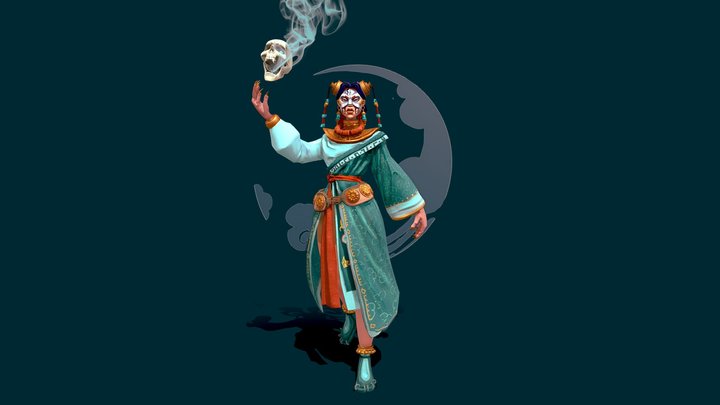 Stylized Character - Karma 3D Model