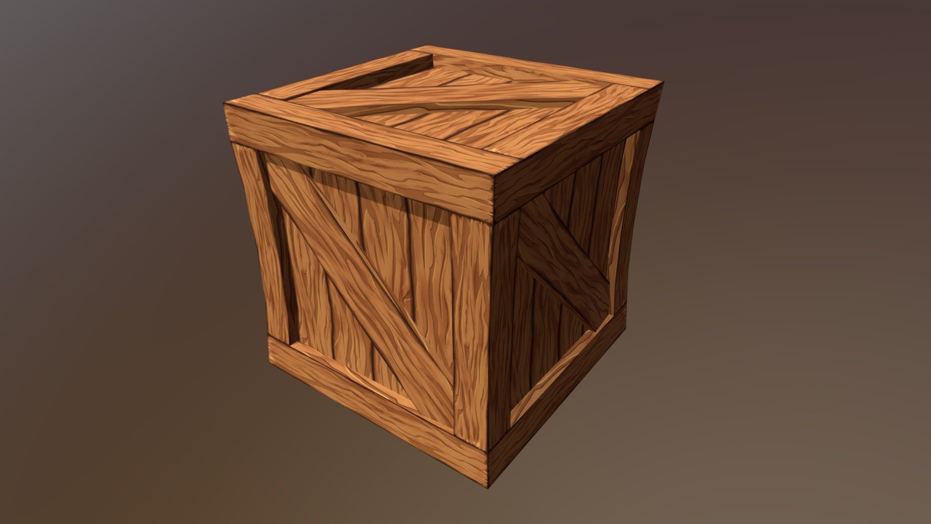 Woodbox - 3D model by Yoclesh [dbd51c3] - Sketchfab