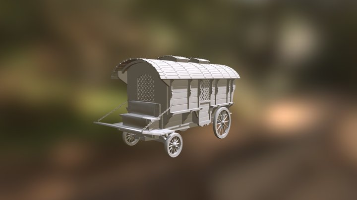 TP2 CARRIAGE 3D Model