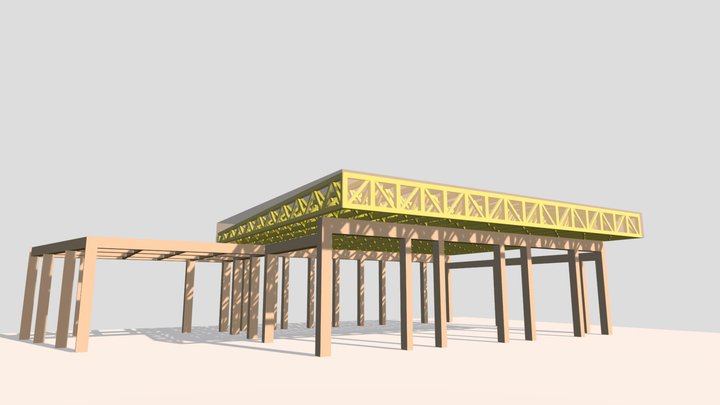 лстк кровля 3D Model