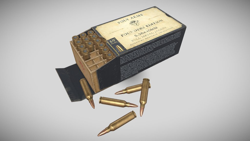 5.56x45mm ammo box