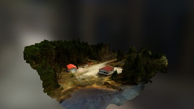 Lac Pope Oblique20160527 3D Model