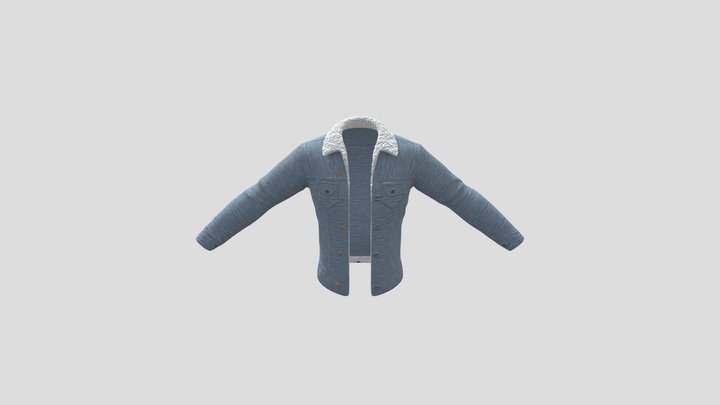 Denim Jacket 3D Model