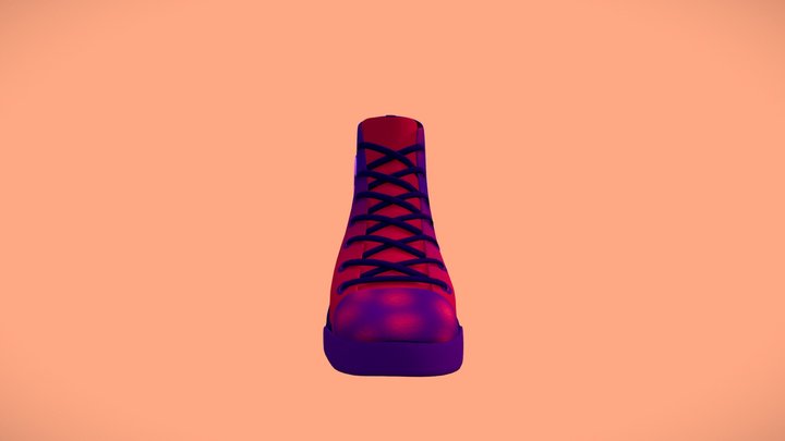 Sneaker UVW 3D Model