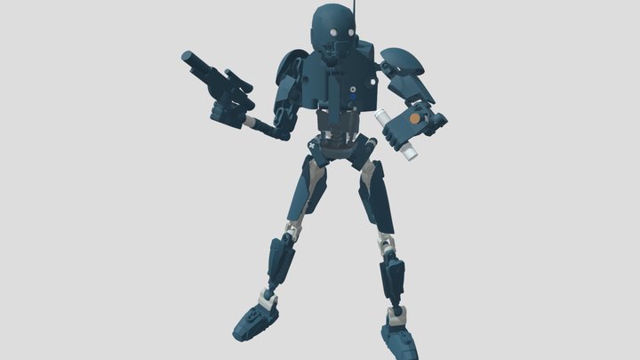 75120 K-2SO - Lego star Wars 3D Model