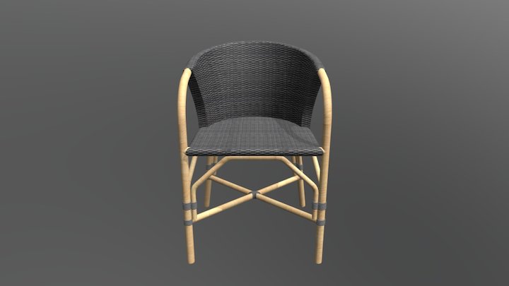 Rotan Chair 3D Model
