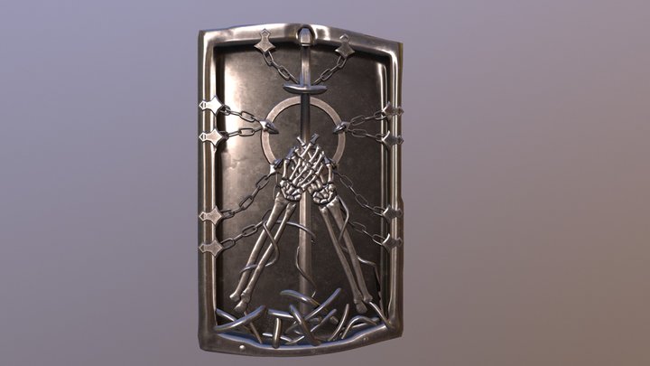 Dark Shield 3D Model