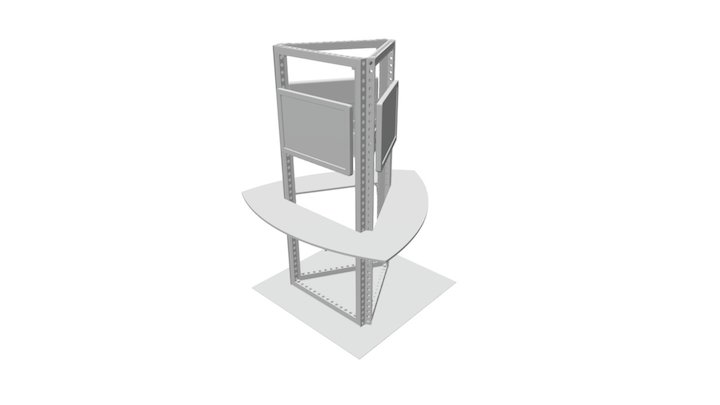 Kiosk Kit Design 7_Structure 3D Model