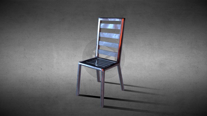 Metal Chair 3D Model