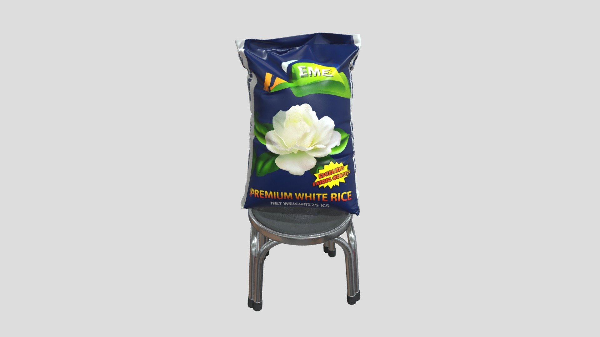 Sack of rice props - Download Free 3D model by Jerovdl [dbdb38d ...