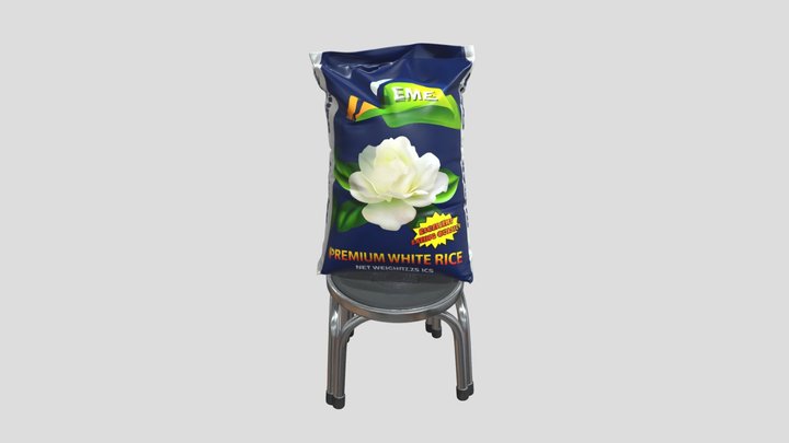 Sack of rice props – Kostenloses 3D-Modell STL