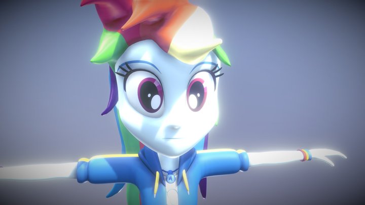 rainbowdash-3d-models-sketchfab