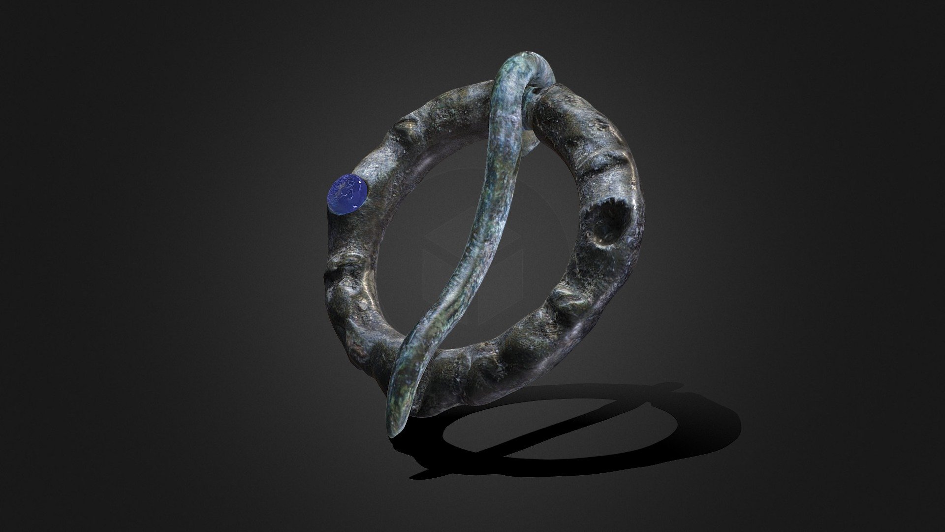 Ring-shaped Fibula Xi-xii Centuries - 3d Model By Ostvitsya3d 