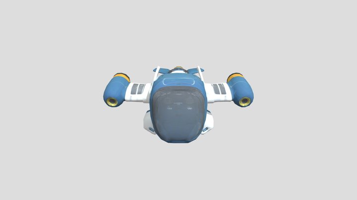 Seamoth Submersible 3D Model