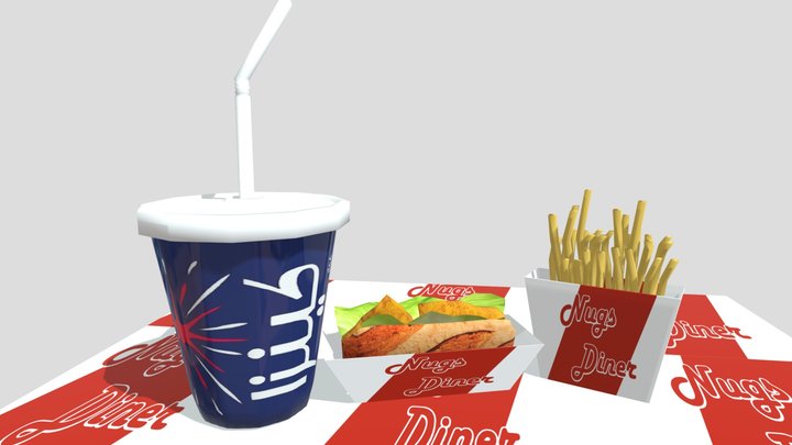 Nugs Diner 3D Model
