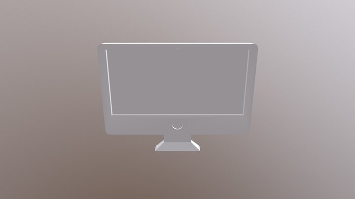 Monitor 3D Model