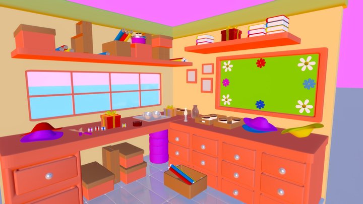 Low Poly 3D Model