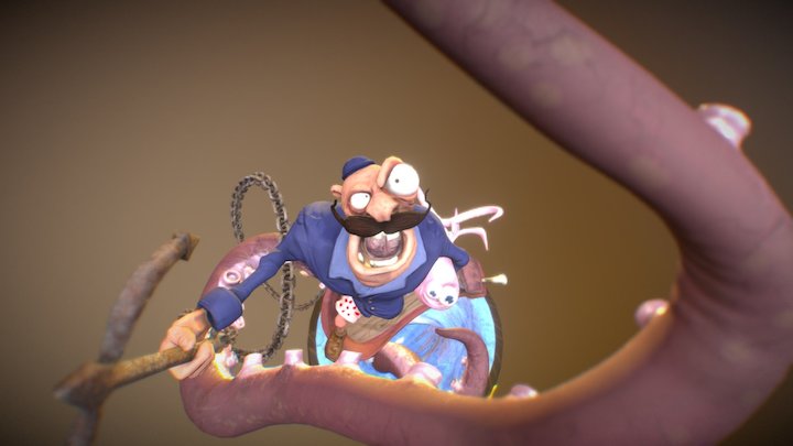 Lost at Sea 3D Model