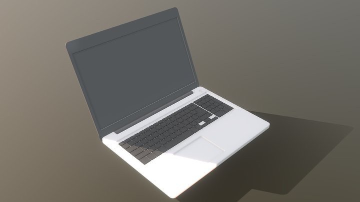 Laptop (Based on Dell Inspiron 5570) 3D Model
