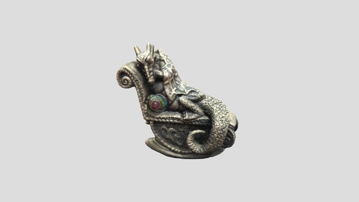 Sleeping Dragon 3D Model