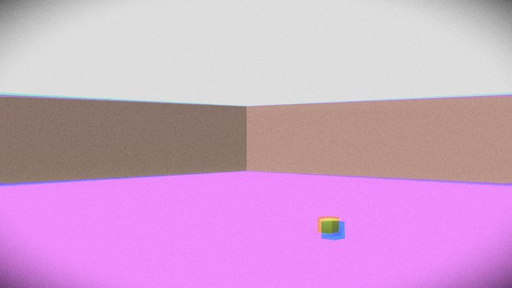 Cube Animation 3D Model