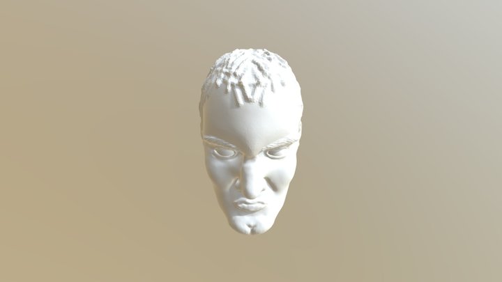 Tarantino's Head 3D Model