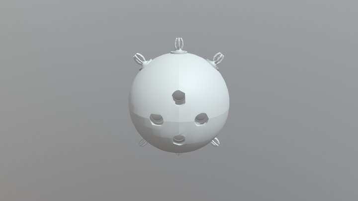 Ball Bot closed 3D Model