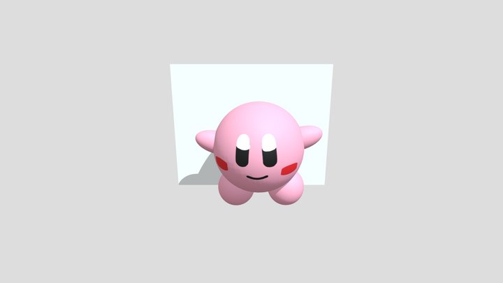 Kirby 3D Model