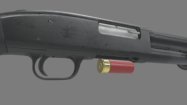 MM590 (Mossberg 590) 3D Model
