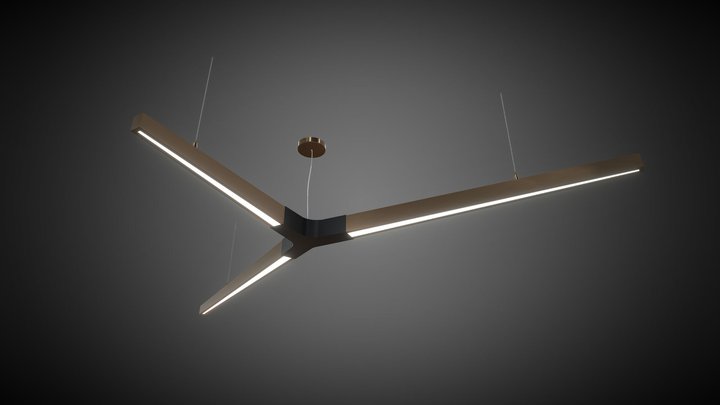 Lounge Lighting 3D Model