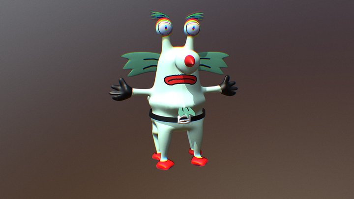 gromble ( aaahh!!! real monsters ) 3D Model