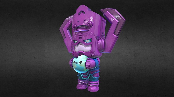 Galactus Chomp 3D Model