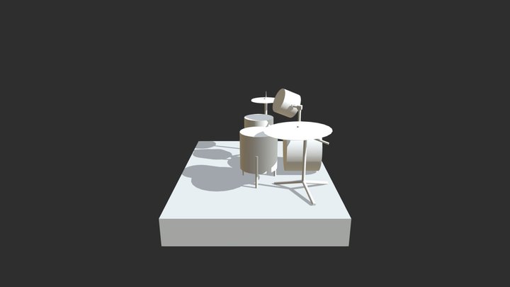 Drum-kit 3D Model