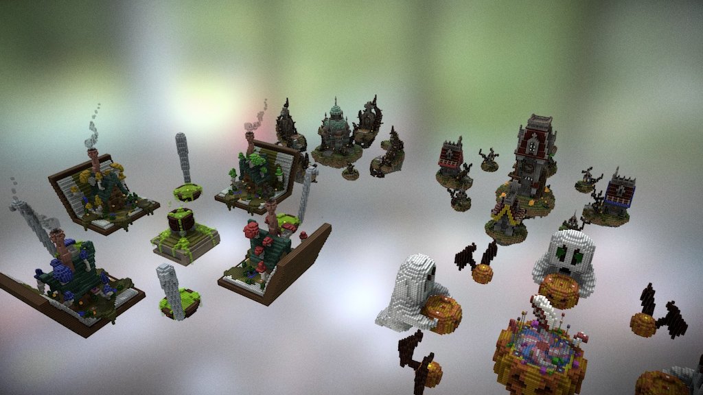Halloween BedWars 4x4 bundle