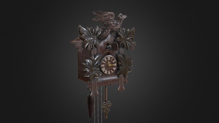 cuckoo clock 3D Model