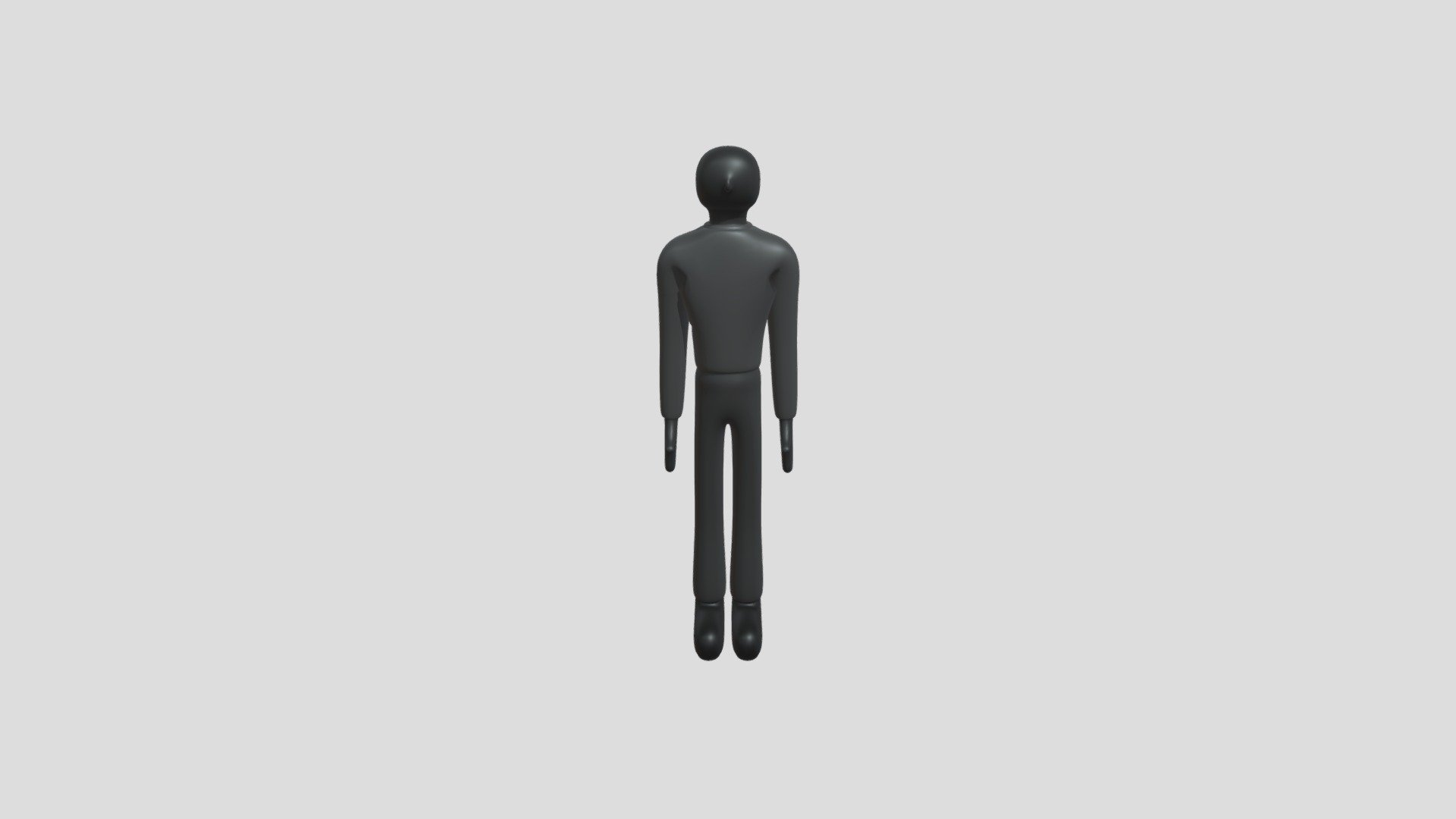 Pose Man For 3D Animation