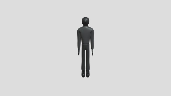 Pose Man For 3D Animation 3D Model