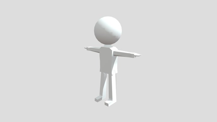 male humanoid 3D Model