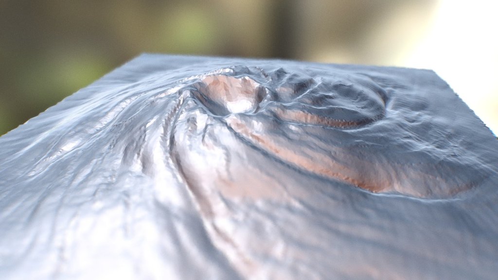 SculptJanuary#18 Crater