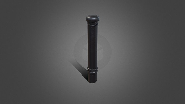 Bollard 25 3D Model