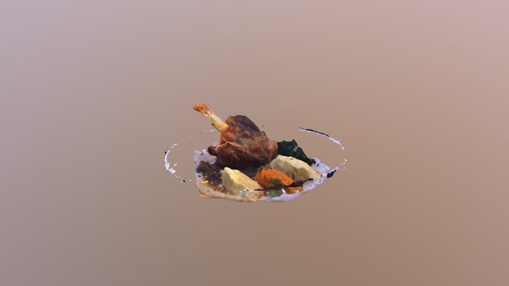 Food - Lamb 3D Model