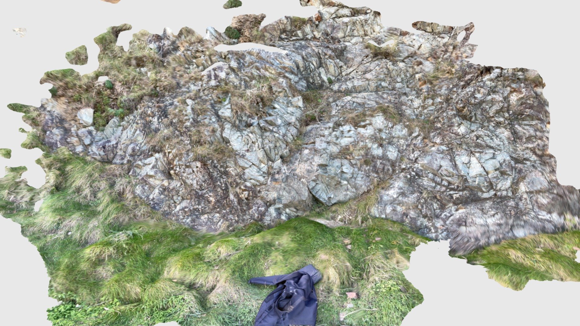 Outcrop at Porthkerris Divers