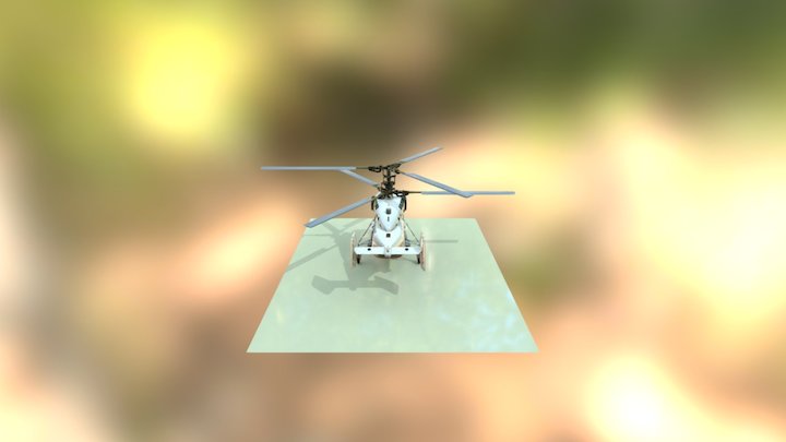 model ka 28 trực thăng săn ngầm của vn 3D Model