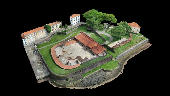 Forte do Presépio - Belém - PA 3D Model