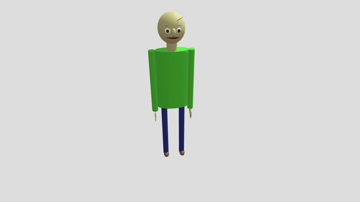 Baldi 3D Model