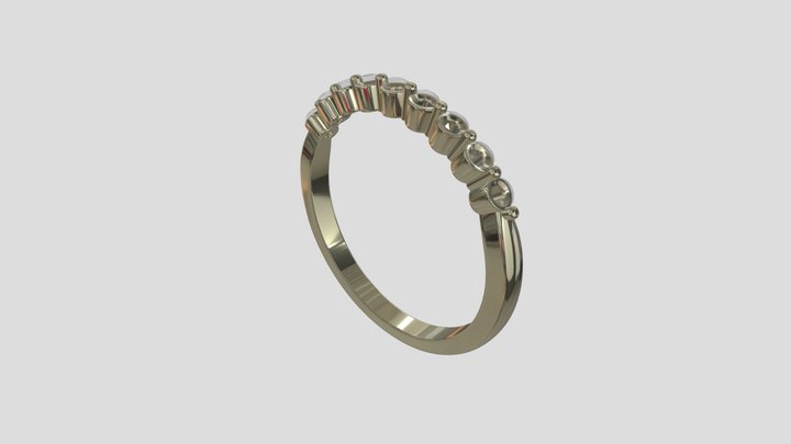 AHR015S   goldring wedding engagement luxury – Modèle 3D gratuit STL